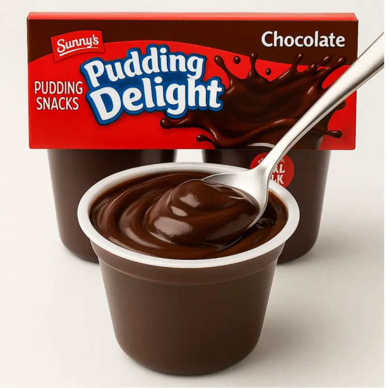 Natillas de chocolate