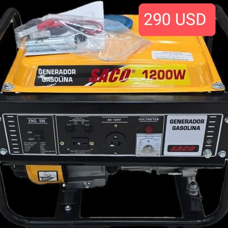 Planta eléctrica Saco 1200 W