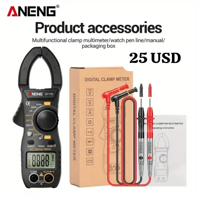 Multímetro digital con pinza