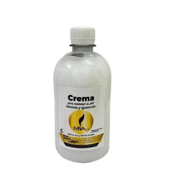 Crema hidratante para la piel con avena 500 gr