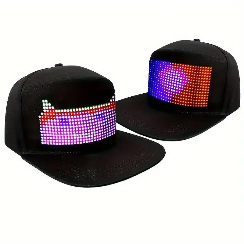 Gorra con Pantalla Editable $35 usd