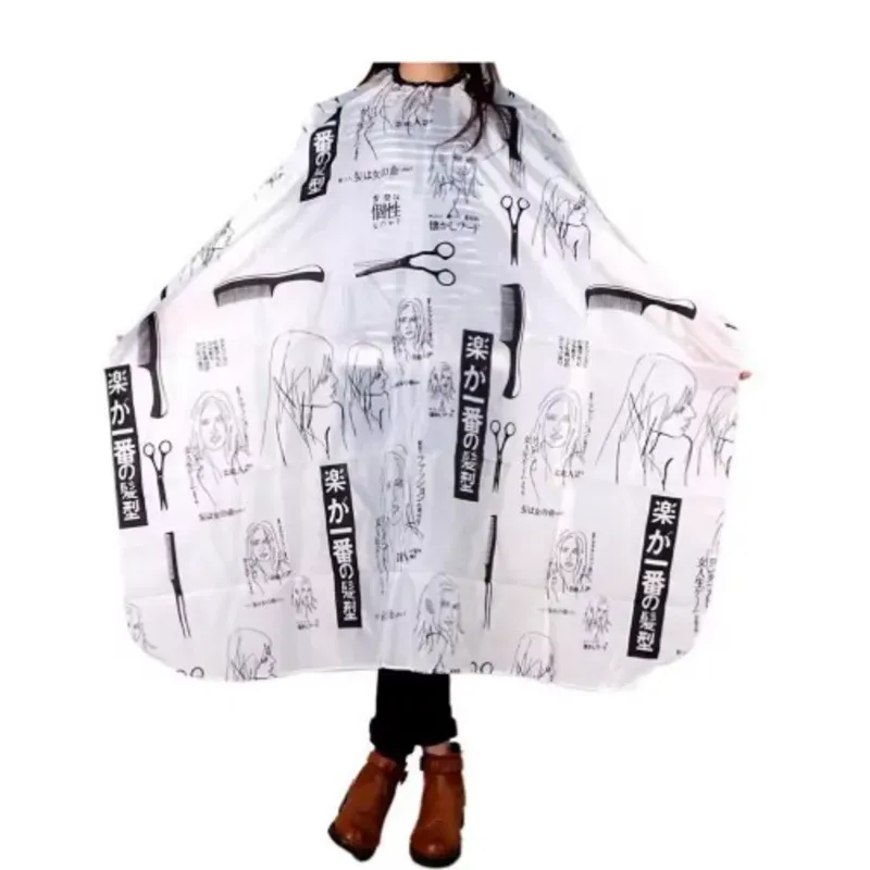 Capa de Peluqueria, Blanca y Negra