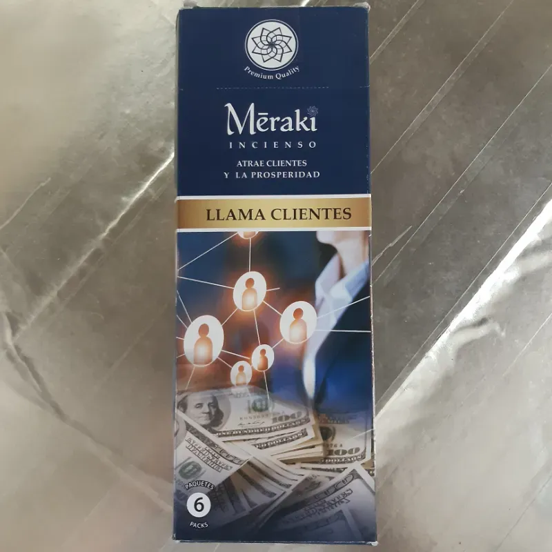 INCIENSO LLAMA CLIENTES 20 UNIDADES