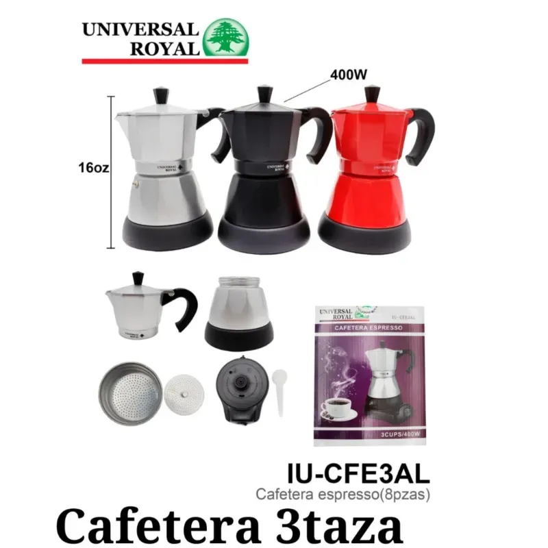 Cafetera Eléctrica 3t