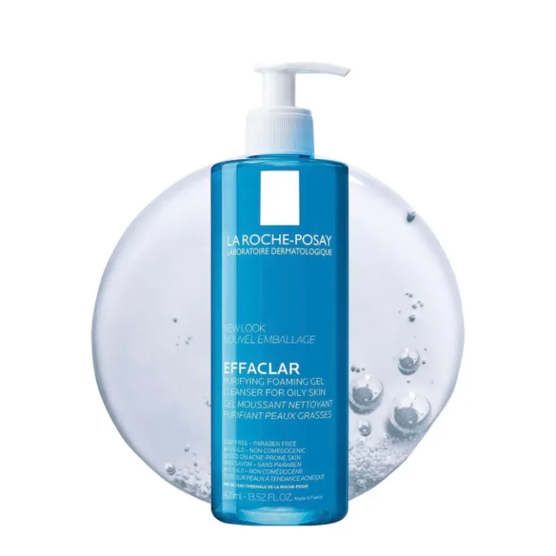 La Roche-Posay Gel Limpiador Espumoso Purificante Effaclar