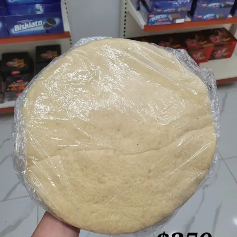 Masa preelaborada para pizza