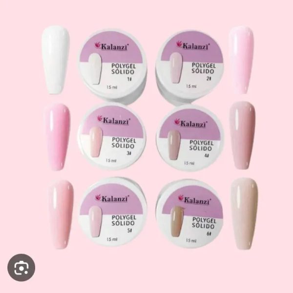 Poly gel sólido
