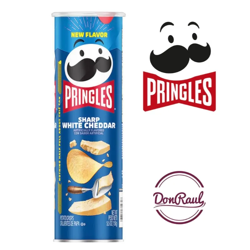 Pringles Swarp White Cheddar 158g