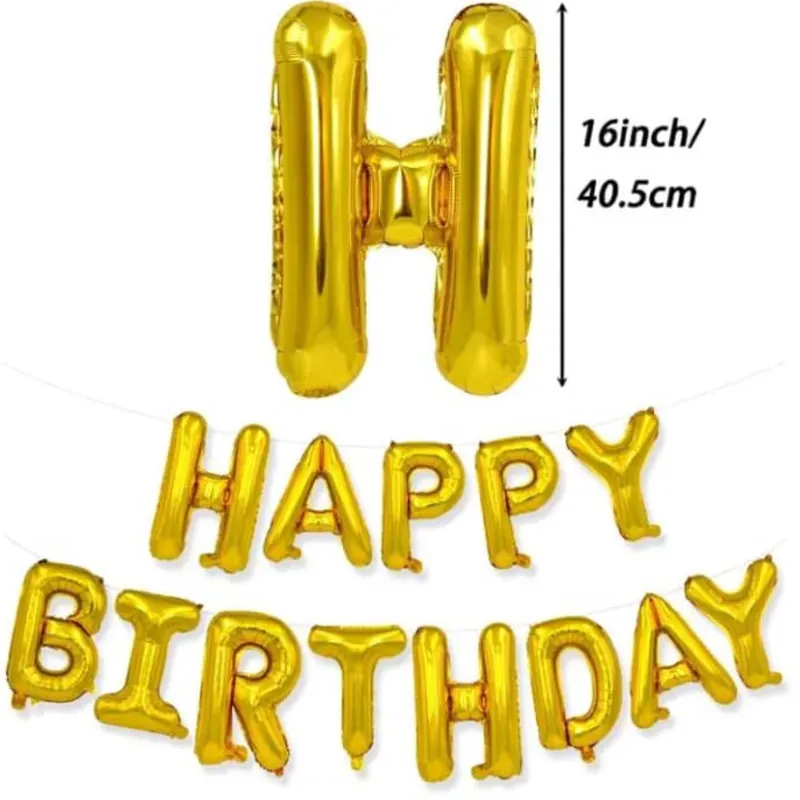 Globos Happy Birthday