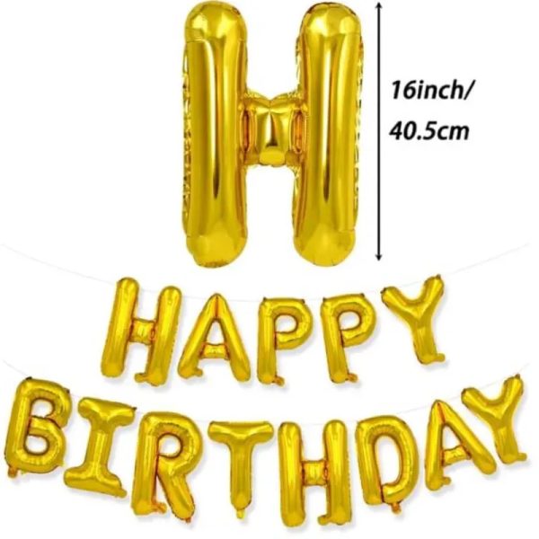 Globos Happy Birthday