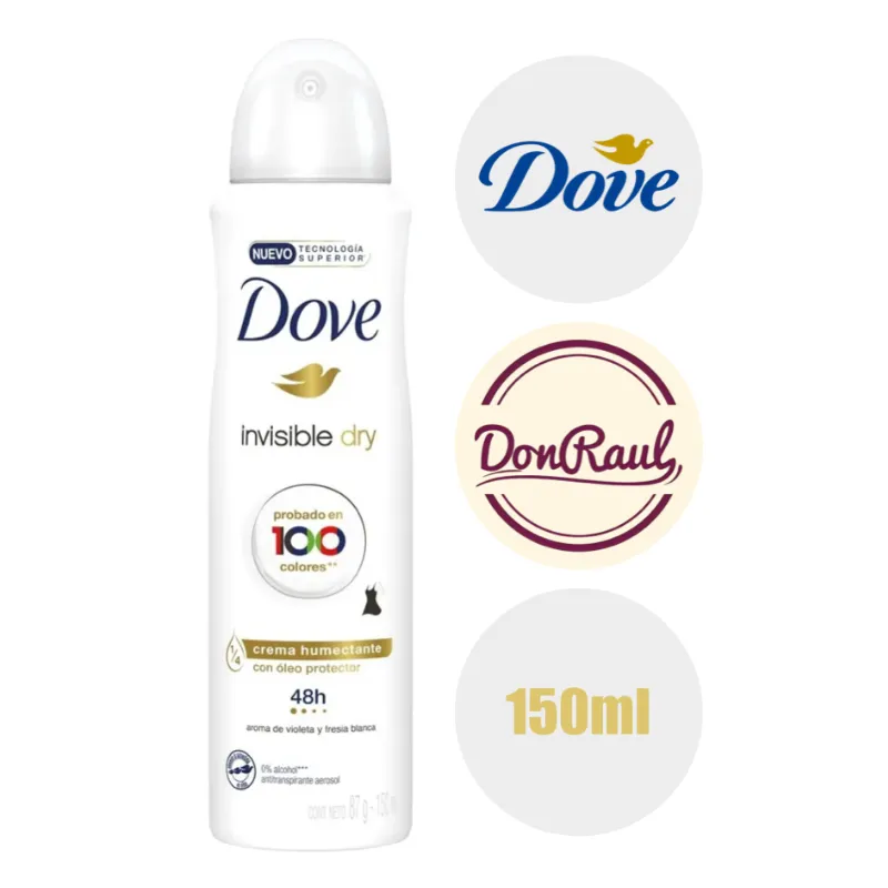 Dove Invisible Dry 150ml