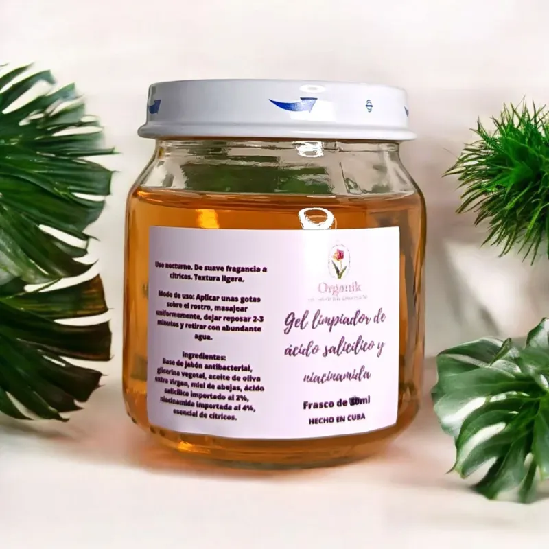 Gel de ácido salicílico y niacinamida 120ml