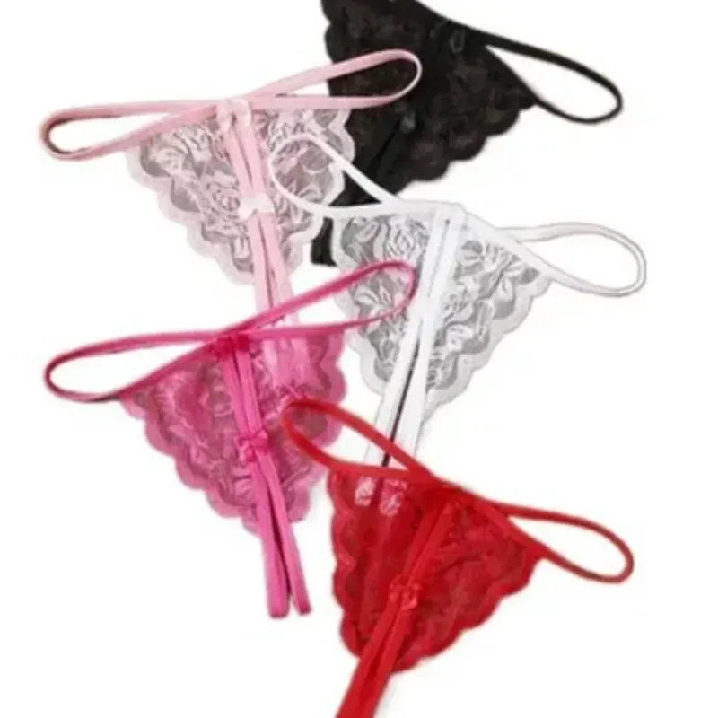 Tangas abiertas de encaje súper sexys