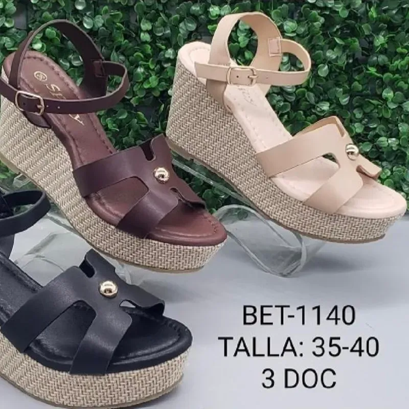 Plataformas forradas en saco