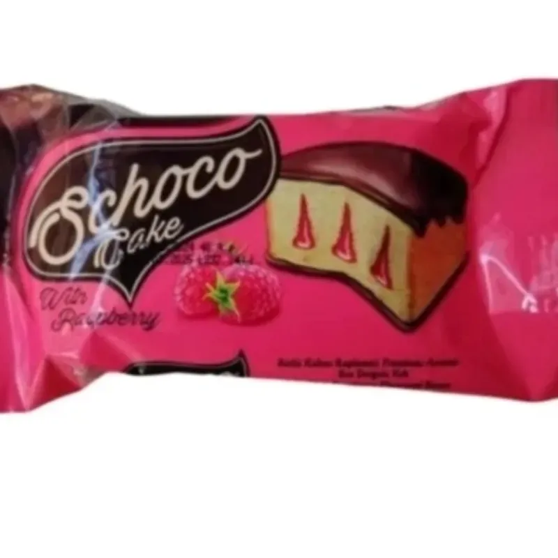 Panqué relleno de fresa