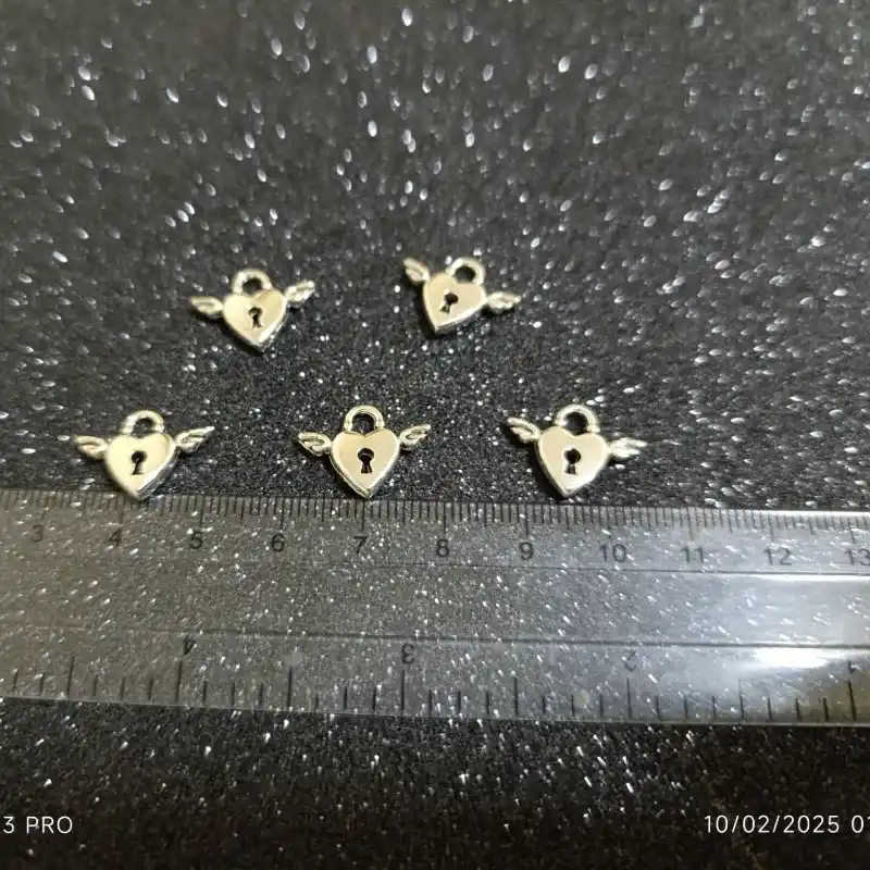 Dije de corazón ❤️ con candado