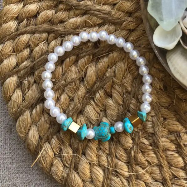 Pulsera de perla #6