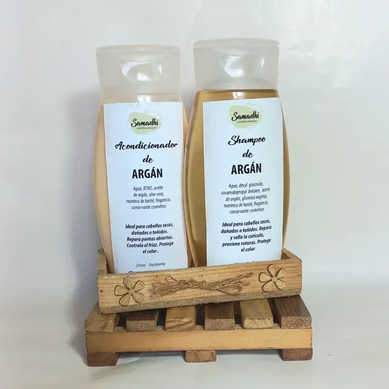 Shampoo y Acondicionador de Argán