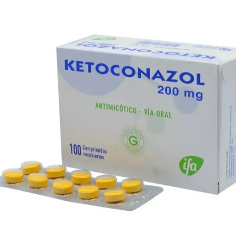  Ketoconazol (10 tab de 200 mg)