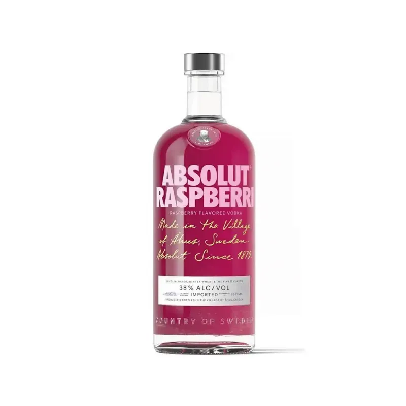 Vodka Absolut Raspberry Sabor Frambuesas 750 ml