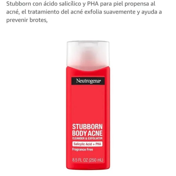 Limpiador Corporal con ácido salicílico Neutrogena 8.5 oz