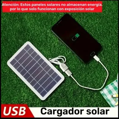 mini panel solar portatil
