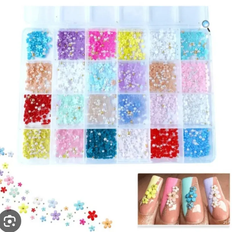 Cajita de flores grandes