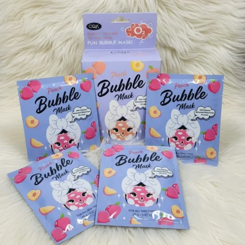 Mascarilla limpiadora con burbujas 