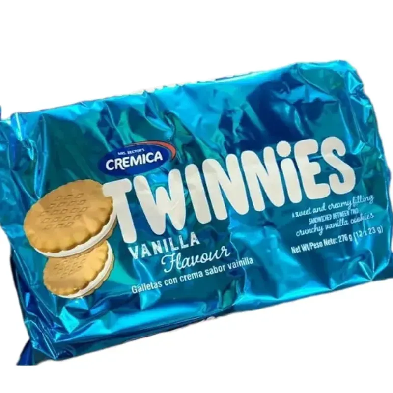 Galletas TWINNIES DE VAINILLA (contiene 12 paquetes debgalletas rellenas)