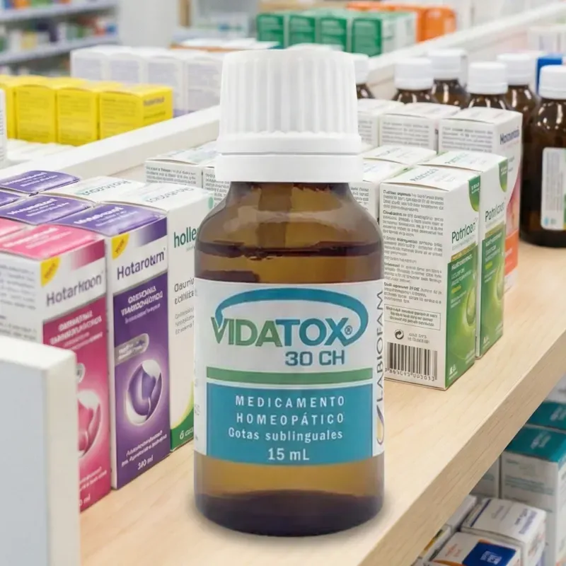 VIDATOX 15ML (conocido como veneno de alacran) NO TRAEN LA CAJA (VENCE 5-27)