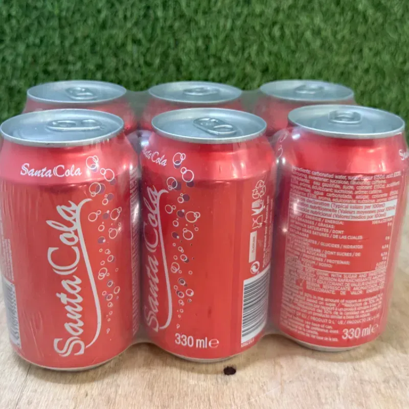 Set de 6 Refresco de Cola