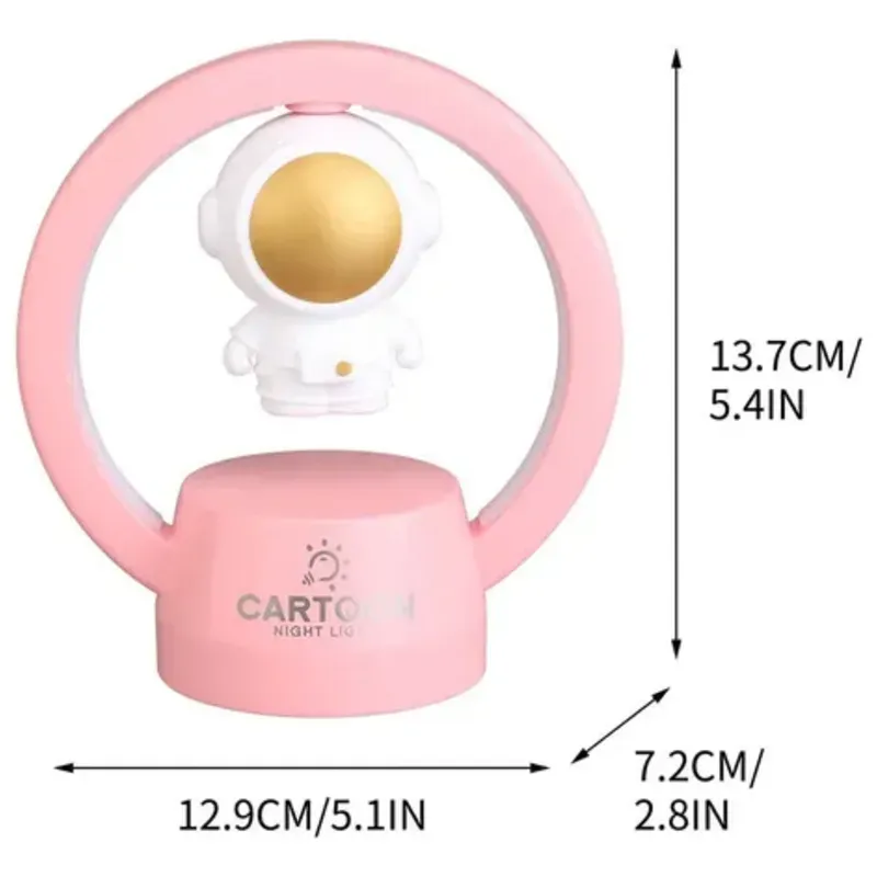 Lámpara circular LED de Astronauta