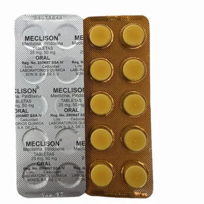MECLECINE + PIRODAXINA(10T)(VENCE 1-27)