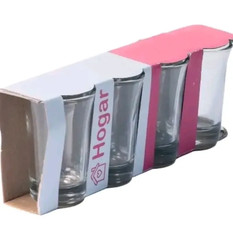 Set de 4 vasos tequileros
