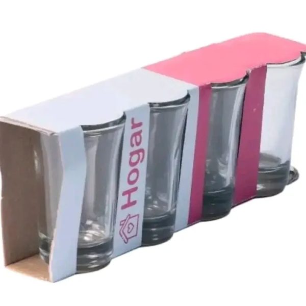 Set de 4 vasos tequileros