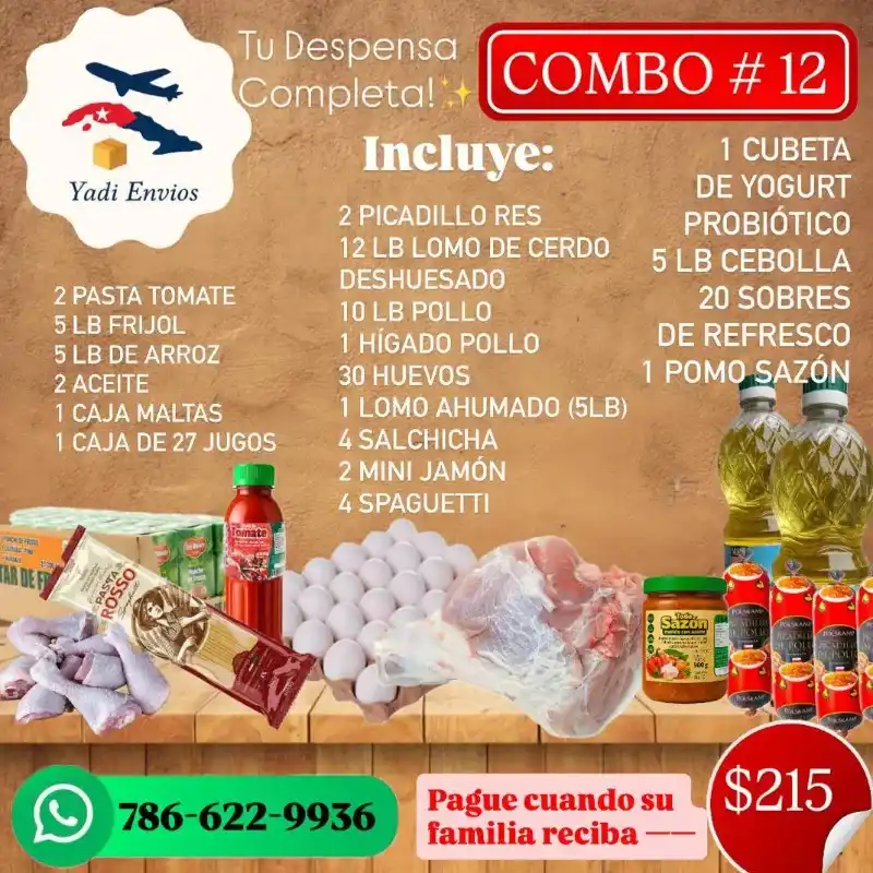 Combo de Alimentos 12