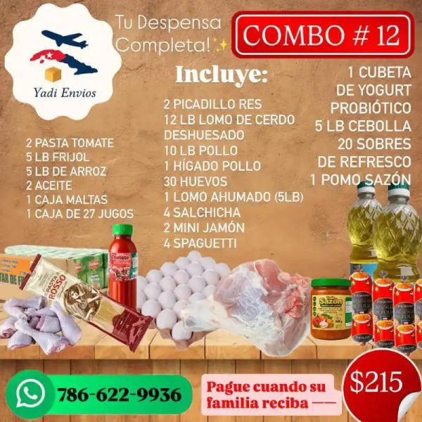 Combo de Alimentos 12