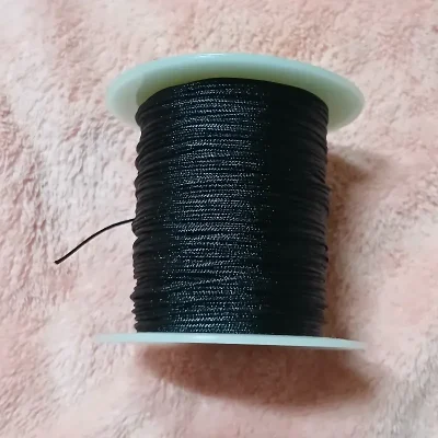 Hilo chino negro 0.8 mm