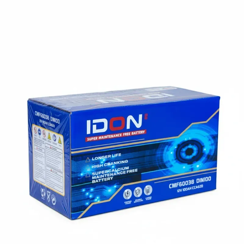 Batería automotriz marca IDON 100A 12V