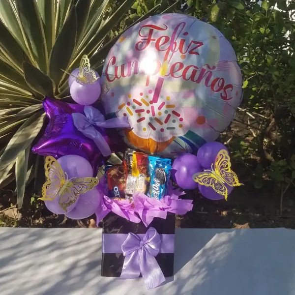 Caja de feliz cumpleaños