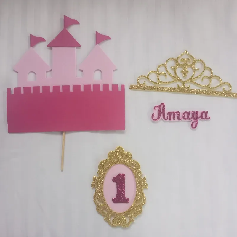 Cake topper (Princesas)
