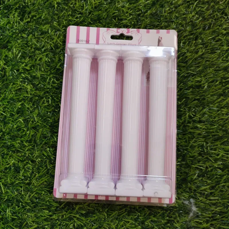 Juego de 4 torres separadores de piso de cake 17cm altura