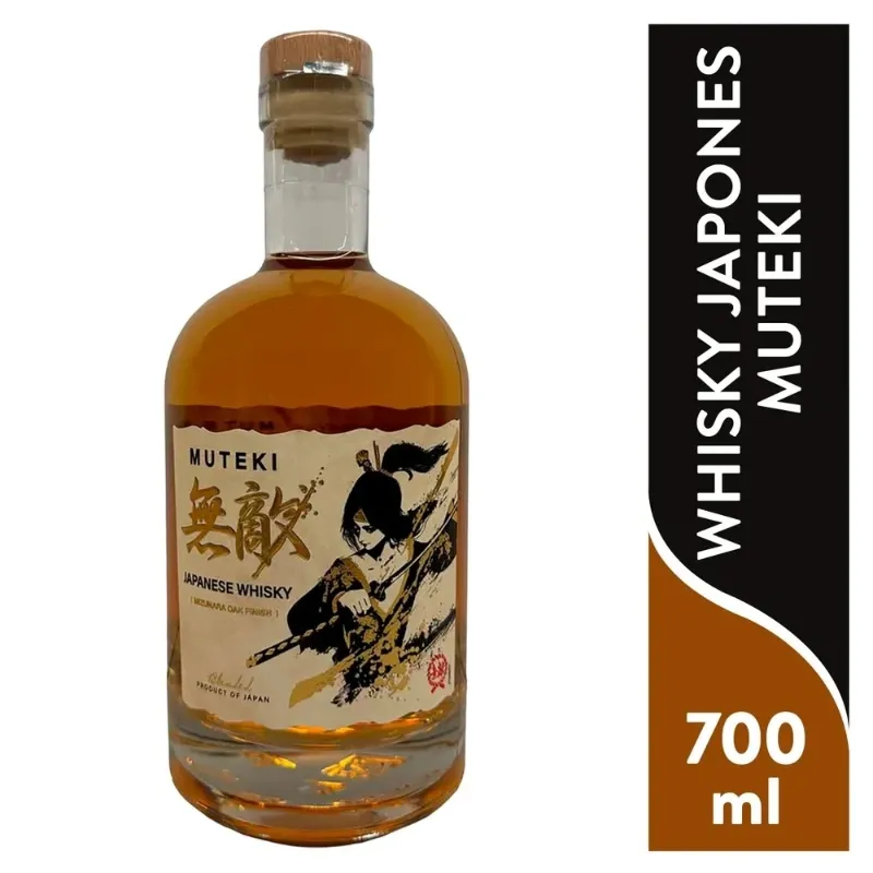 Whisky Japones Muteki 40° 700 ml 1X6 C(1907.26)