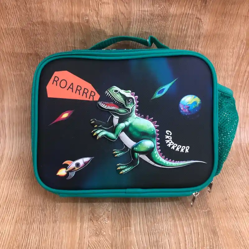Lonchera con dinosaurio