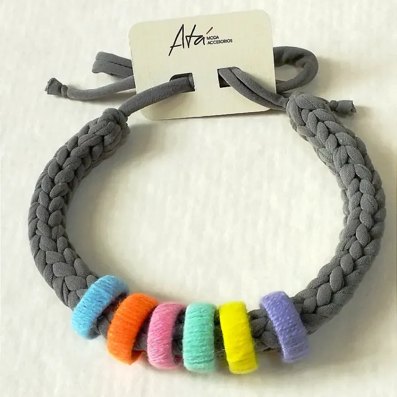 Gargantilla trapillo crochet