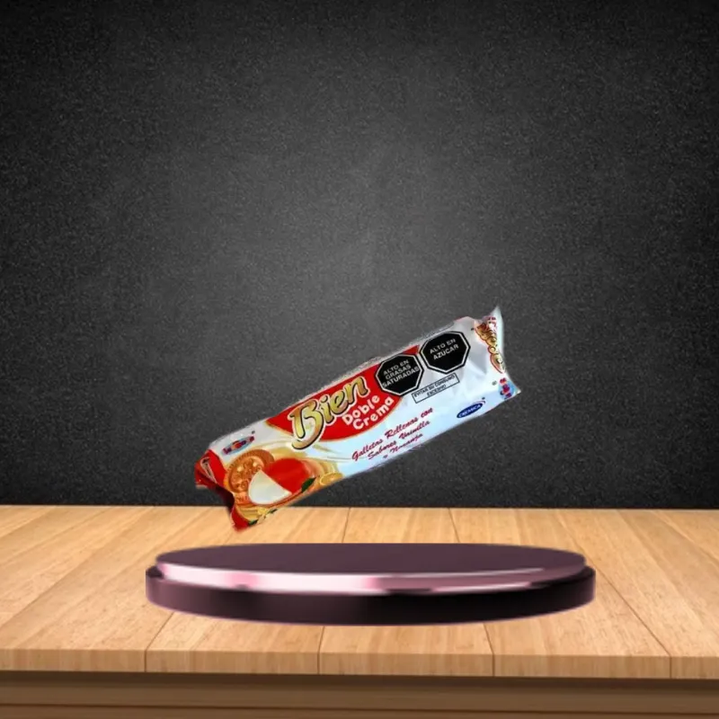 Paquetes de galletas rellenas