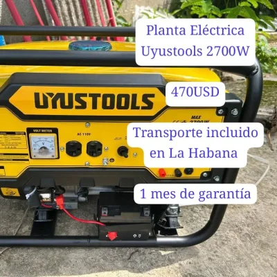 Planta eléctrica Uyustolls 2700w