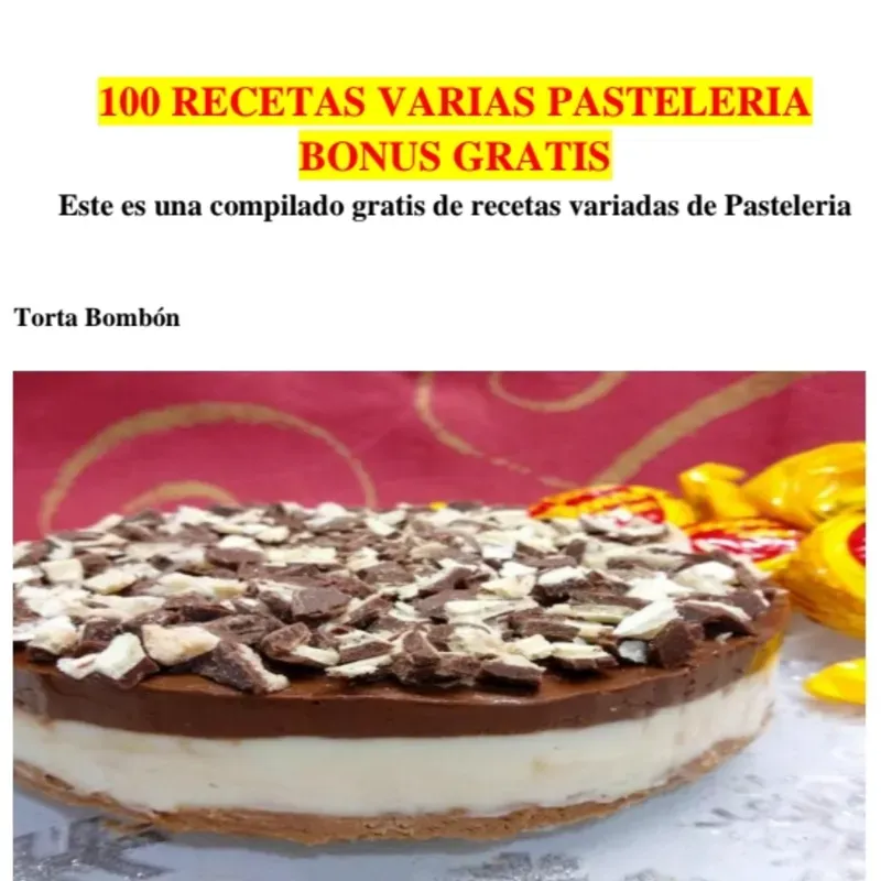 100 Recetas Varias Pastelería