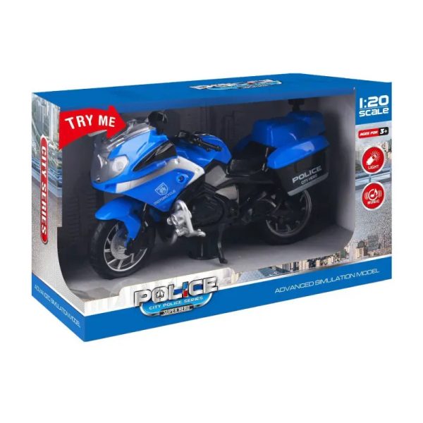 Moto de policía