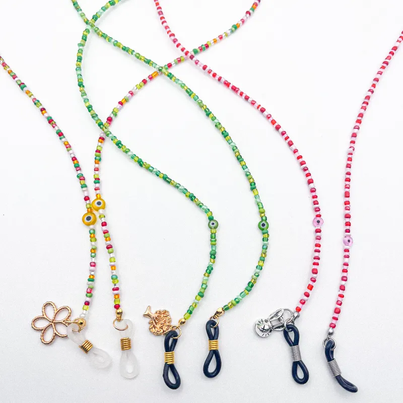 Colgante para gafas de cuentas